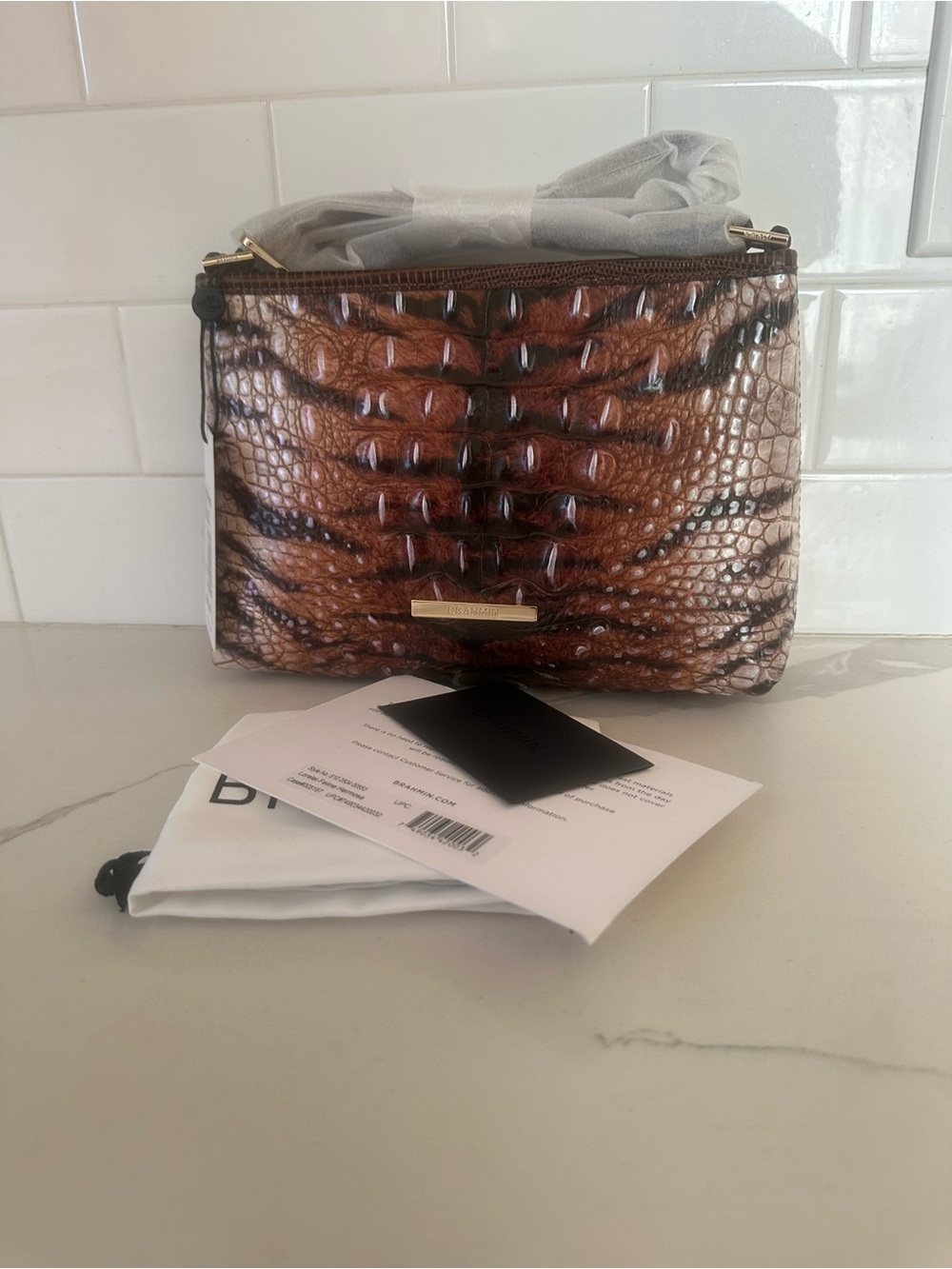 Brahmin Lorelei feline hermosa Melbourne leather